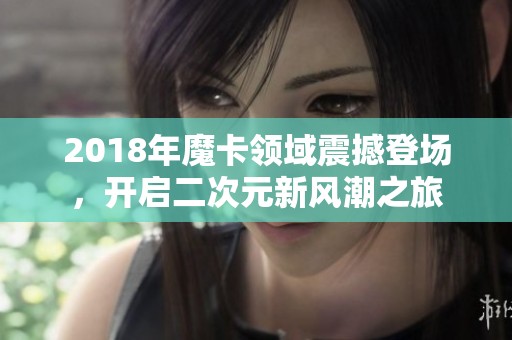 2018年魔卡领域震撼登场，开启二次元新风潮之旅