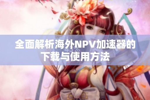 全面解析海外NPV加速器的下载与使用方法