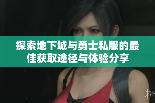 探索地下城与勇士私服的最佳获取途径与体验分享