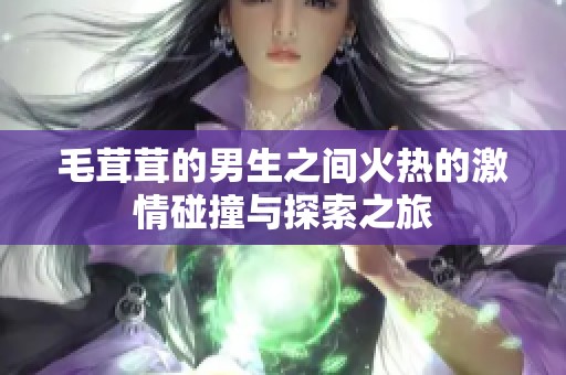 毛茸茸的男生之间火热的激情碰撞与探索之旅