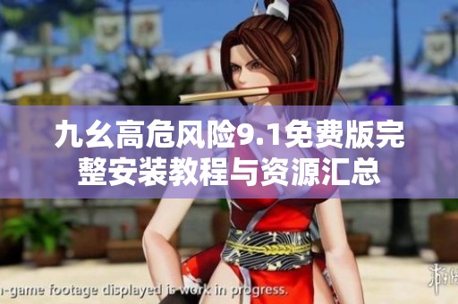 九幺高危风险9.1免费版完整安装教程与资源汇总