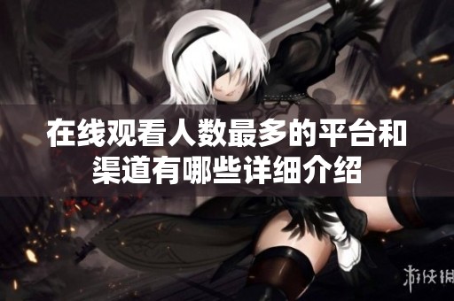 在线观看人数最多的平台和渠道有哪些详细介绍