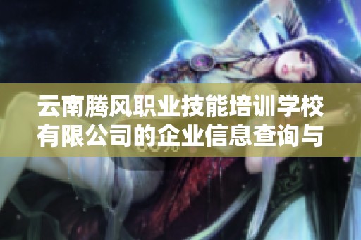 云南腾风职业技能培训学校有限公司的企业信息查询与分析报告介绍