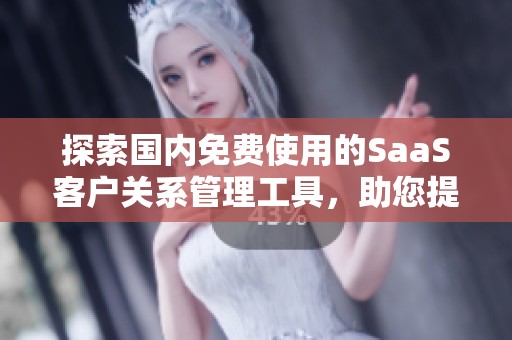 探索国内免费使用的SaaS客户关系管理工具，助您提升商业效率