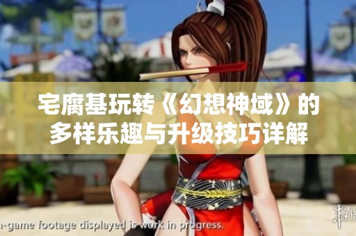 宅腐基玩转《幻想神域》的多样乐趣与升级技巧详解