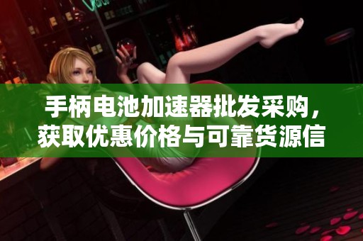 手柄电池加速器批发采购，获取优惠价格与可靠货源信息