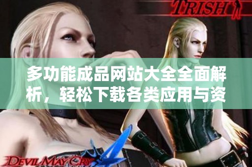 多功能成品网站大全全面解析，轻松下载各类应用与资源!
