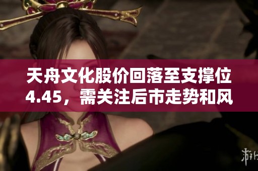 天舟文化股价回落至支撑位4.45，需关注后市走势和风险因素