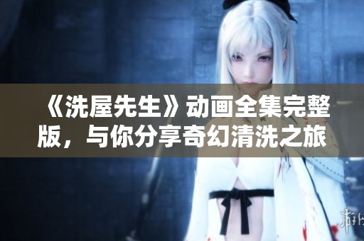 《洗屋先生》动画全集完整版，与你分享奇幻清洗之旅的精彩故事