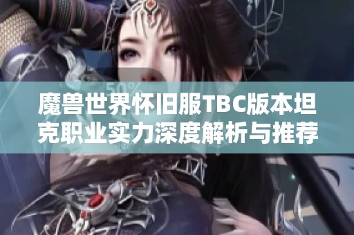 魔兽世界怀旧服TBC版本坦克职业实力深度解析与推荐指南