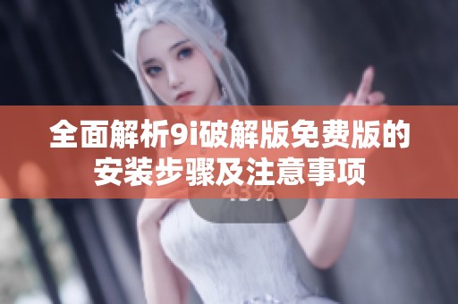 全面解析9i破解版免费版的安装步骤及注意事项